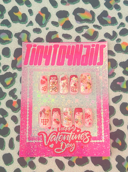 Valentines Sweet Treat Nails